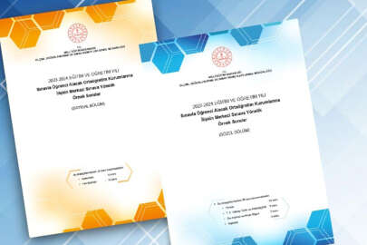 LGS merkezi sınavına yönelik örnek sorular yayımlandı