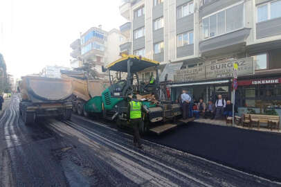 Bursa'da Güzelyalı’nın yolları güzelleşiyor