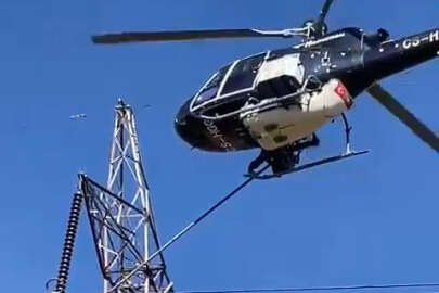 Bursa'da yüksek gerilim hatları temizlendi