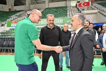 Başkan Aktaş'tan Bursaspor'a moral ziyareti