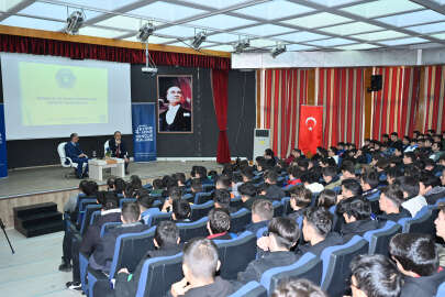 Başkan Aktaş’tan öğrencilere tecrübe paylaşımı