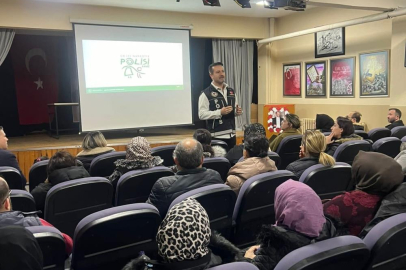 Bursa'da narkotik polisi 8 bin 284 vatandaşı bilgilendirdi