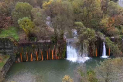 Uludağ’da renk cümbüşü havadan görüntülendi
