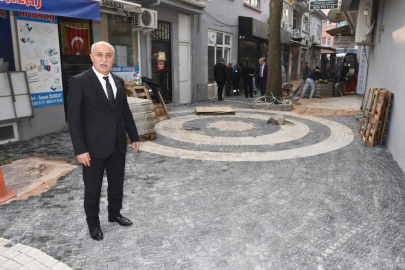 Yenişehir'de 50 yıl sonra esnafın yüzünü güldüren yenileme