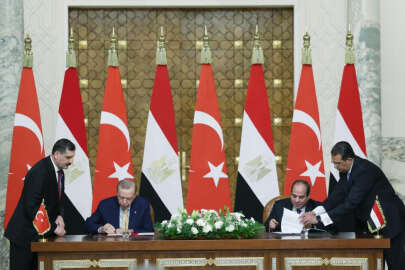 Türkiye ve Mısır arasında ortak bildiri imzalandı