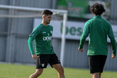 Bursaspor, Ankara Demirspor maçının taktik idmanını yaptı