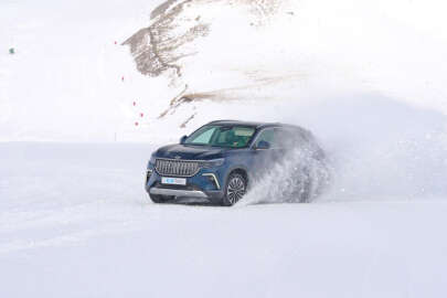 Togg T10X kar pistine çıktı