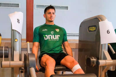 Bursaspor salonda çalıştı