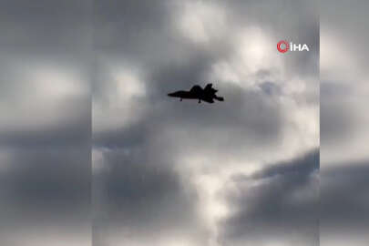 Milli muharip uçak KAAN, gökyüzüyle buluştu