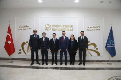 Sanayi ve Teknoloji Bakanlığı yöneticileri Bursateknopark’ta