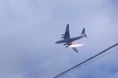 Askeri nakliye uçağı düştü: Kurtulan olmadı