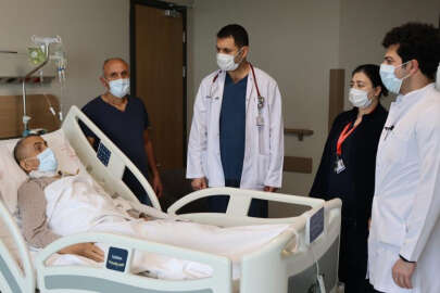 Böbrek nakli için Bursa'ya gelen hasta hayata tutundu