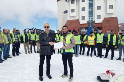 Snowtrack eğitimleri Uludağ'da tamamlandı