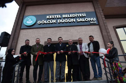 Kestel Belediyesi’nden Gölcük ve Ümitalan’a düğün salonu