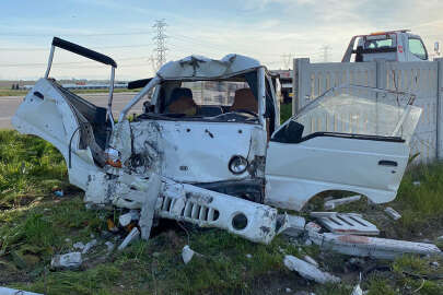 Bandırma-Karacabey yolunda trafik kazası: 1 ölü, 1 yaralı