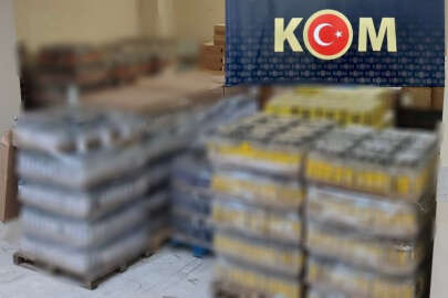 169 bin 650 makaron ele geçirildi