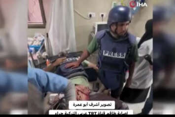 TRT Arabi kameramanı Sami Şahada ayağını kaybetti