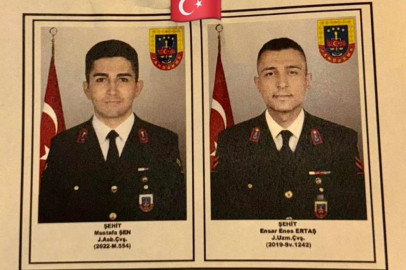 Sehit askerler için tören düzenlendi