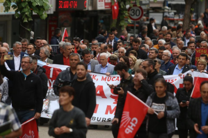 Bursa'da 1 Mayıs coşkusu yaşandı