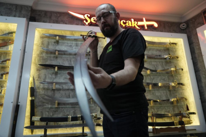 Bursa’da üretilen Osmanlı kılıçlarına yoğun ilgi