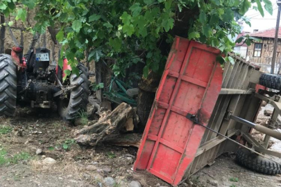 Bursa'da feci kaza: Traktör kazasında can verdi