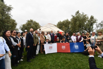 İznik'te geleneksel Kırgız Şenlikleri gerçekleşti
