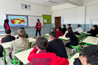 Bursa'da öğrencilere doğal afet eğitimi