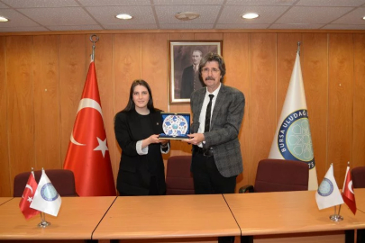 İrem Bayraktar Aksakal’dan BUÜ’ye iş birliği ziyareti