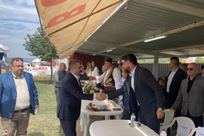 Başkan Yılmaz, Tarihi Alantepe Yağlı Güreşleri’ne katıldı