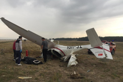 Bursa'daki uçak kazasının düşüş sebebi belli oldu