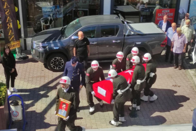 Kıbrıs gazisi askeri törenle uğurlandı