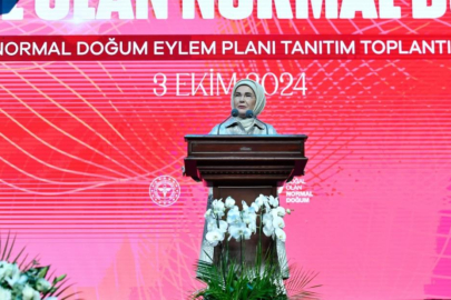 Emine Erdoğan'dan anne adaylarına "normal doğum" çağrısı