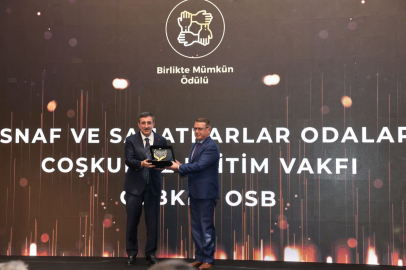 TİSK’ten BESOB DGO’ya ödül
