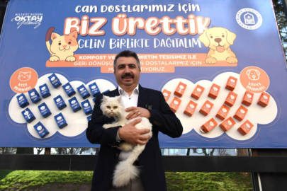 Yıldırım'da atık gıdalar mamaya dönüşüyor