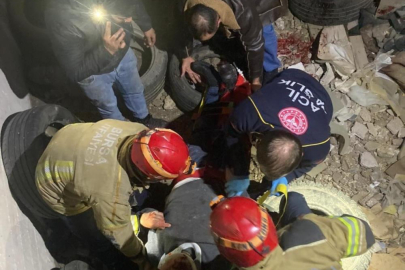 Bursa'da asansör boşluğuna düşerek ağır yaralandı