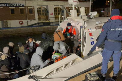 45 kaçak göçmen yakalandı