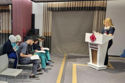 Hayat Hastanesi'nde sınav heyecanı