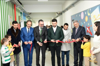 Kestel’de Bursaspor  Kütüphanesi açıldı