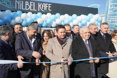 Nilüfer'in 417. Parkı ve Nilbel Kafe Ahmet Yesevi Mahallesi'nde açıldı