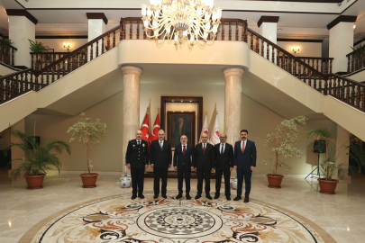 İçişleri Bakan Yardımcısı Sağlam'dan Bursa Valisi Ayyıldız'a ziyaret