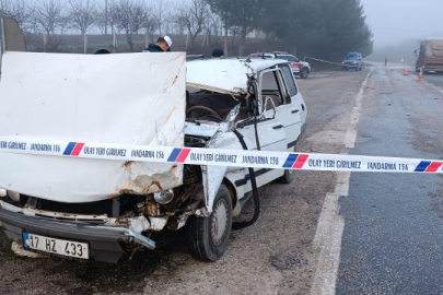 Çanakkale'de trafik kazası 1 ölü, 1 ağır yaralı