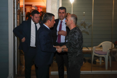 CHP Genel Başkanı Özel'den otel yangınında yakınlarını kaybeden iki aileye ziyaret