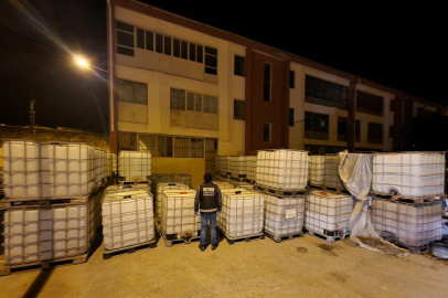 12 milyon lira değerinde kaçak karışımlı akaryakıt ele geçirildi