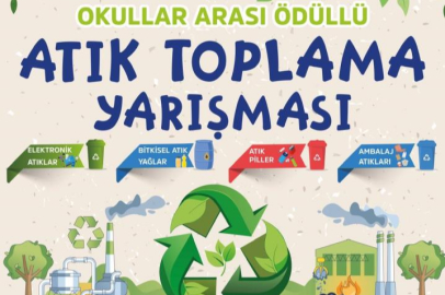 Okullar Arası Ödüllü Atık Toplama Yarışması başladı