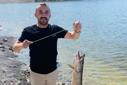 İnegöl'de balıkçının oltasına takıldı! Tam 7 kilo...