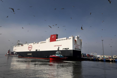 BYD’nin dev araç gemisi 'BYD Changzhou' Türkiye'ye ulaştı