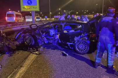 Bursa otobanda feci kaza: 1 ölü 3 yaralı