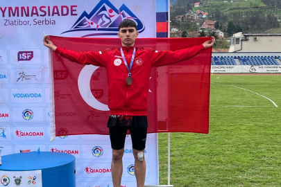 Osmangazili milli atletten dünya üçüncülüğü