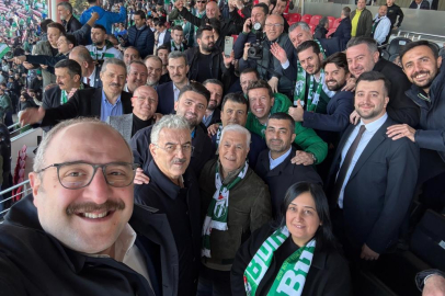 Bursa protokolünü buluşturan fotoğraf