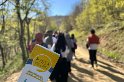 Mysia Yolları’nda baharın tadını çıkardılar